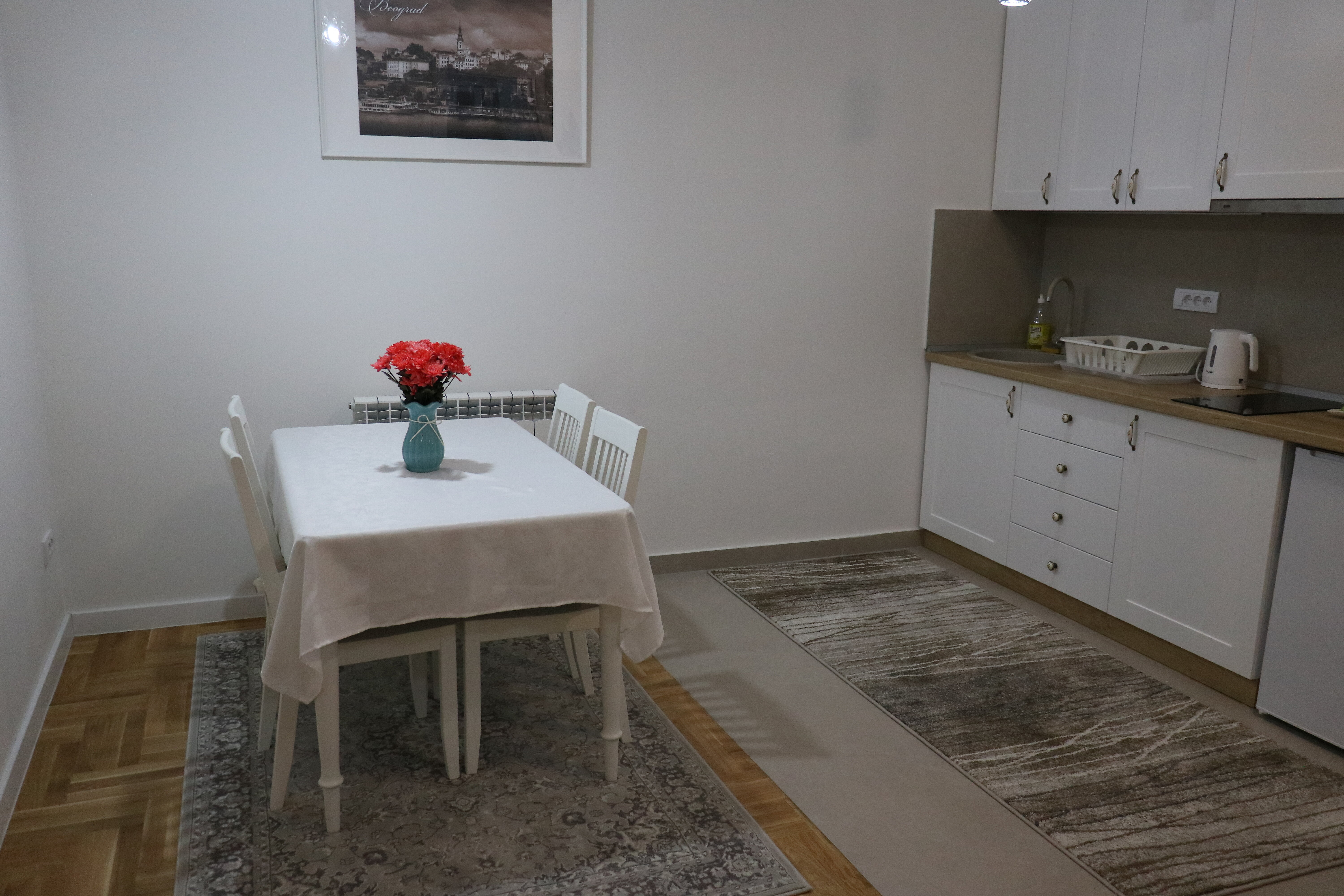 Sunny Oasis Apartment 10a Kitchen, Belgrade